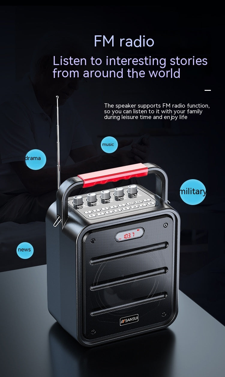 Square Audio High-power Portable Subwoofer