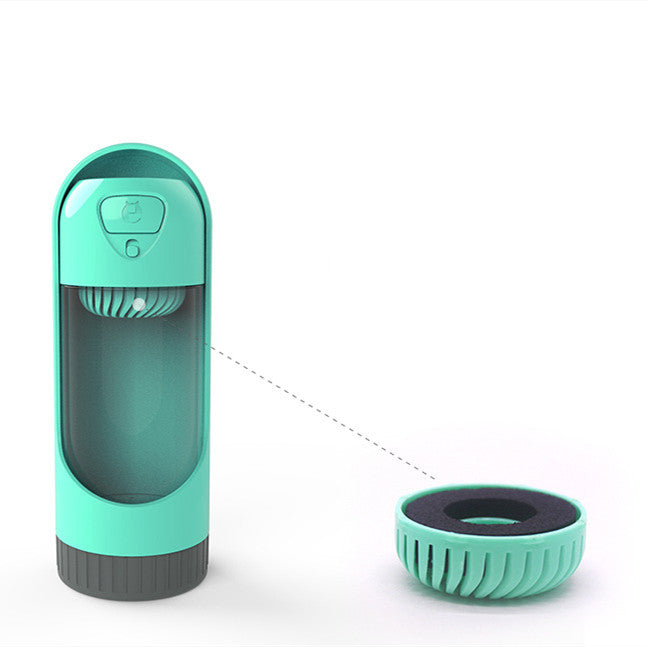 Portable Pet Water Dispenser with Filter Cup