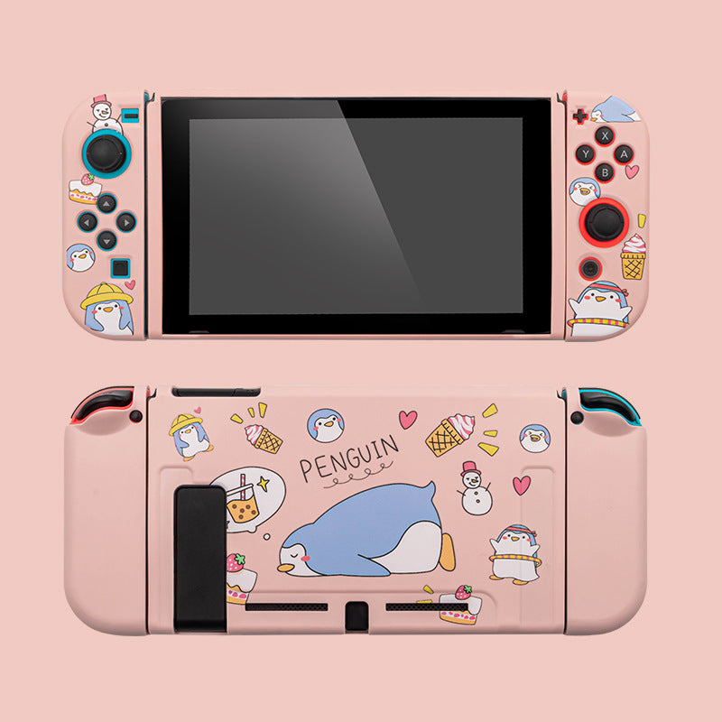 Liquid Silicone Theme Game Console Protective Color Case Accessories