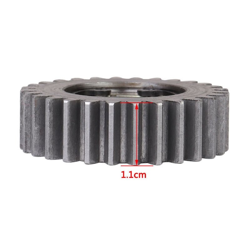 Electric vehicle motor gear